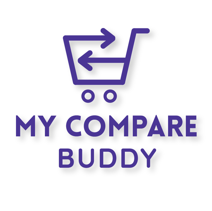 My Compare Buddy Logo - White
